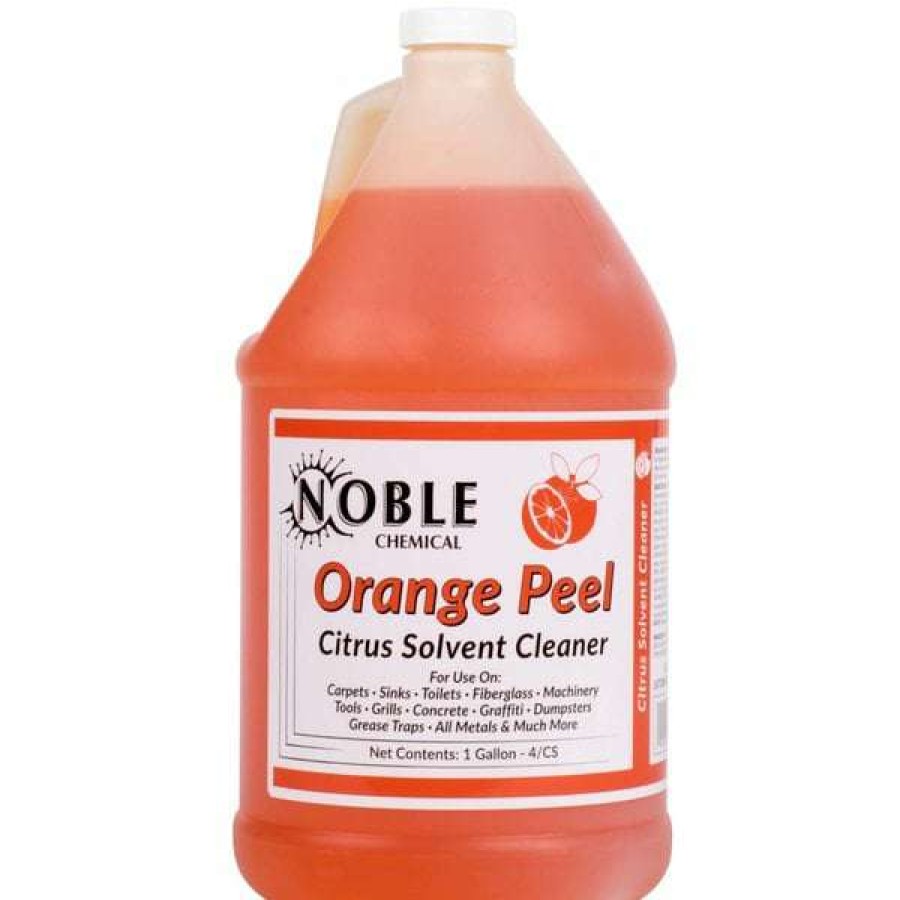 Cleaning Chemicals * | Noble Chemical 1 Gallon / 128 Oz. Orange Peel Citrus Solvent Cleaner 4/Case