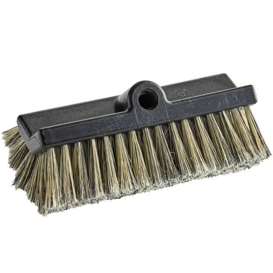 Cleaning Tools & Supplies * | Carlisle 3649700 Sparta Flo Thru 10 Flagged Dual Surface Vehicle And Wall Cleaning Brush