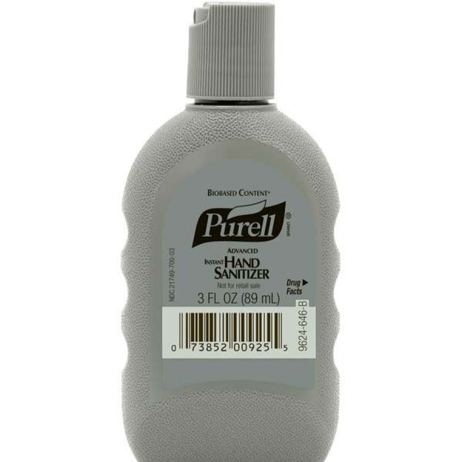 Hand Soap And Sanitizer * | Purell 9624-24 Advanced 3 Oz. Gel Instant Hand Sanitizer With Fst Military Bottle 24/Case