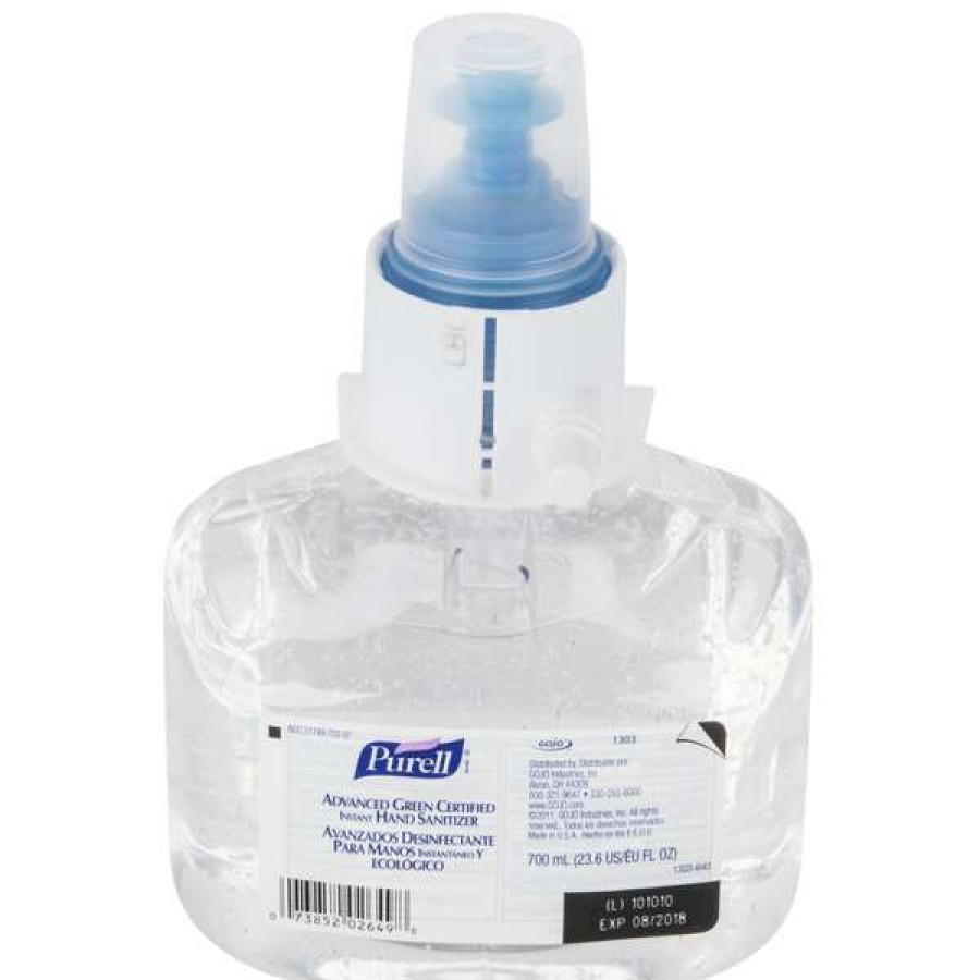 Hand Soap And Sanitizer * | Purell 1303-03 Ltx Advanced Green Certified 700 Ml Gel Instant Hand Sanitizer