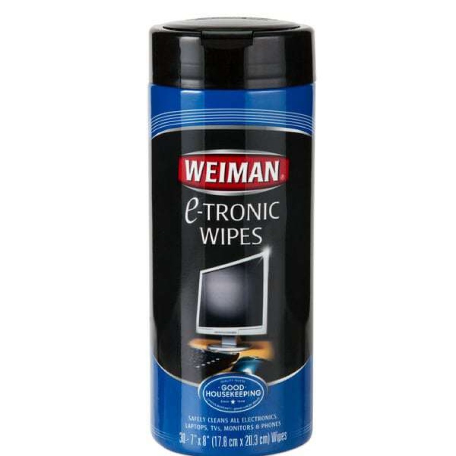 Cleaning Chemicals * | Weiman W93 30 Ct. E-Tronic Electronics Cleaning Wipes 4/Case