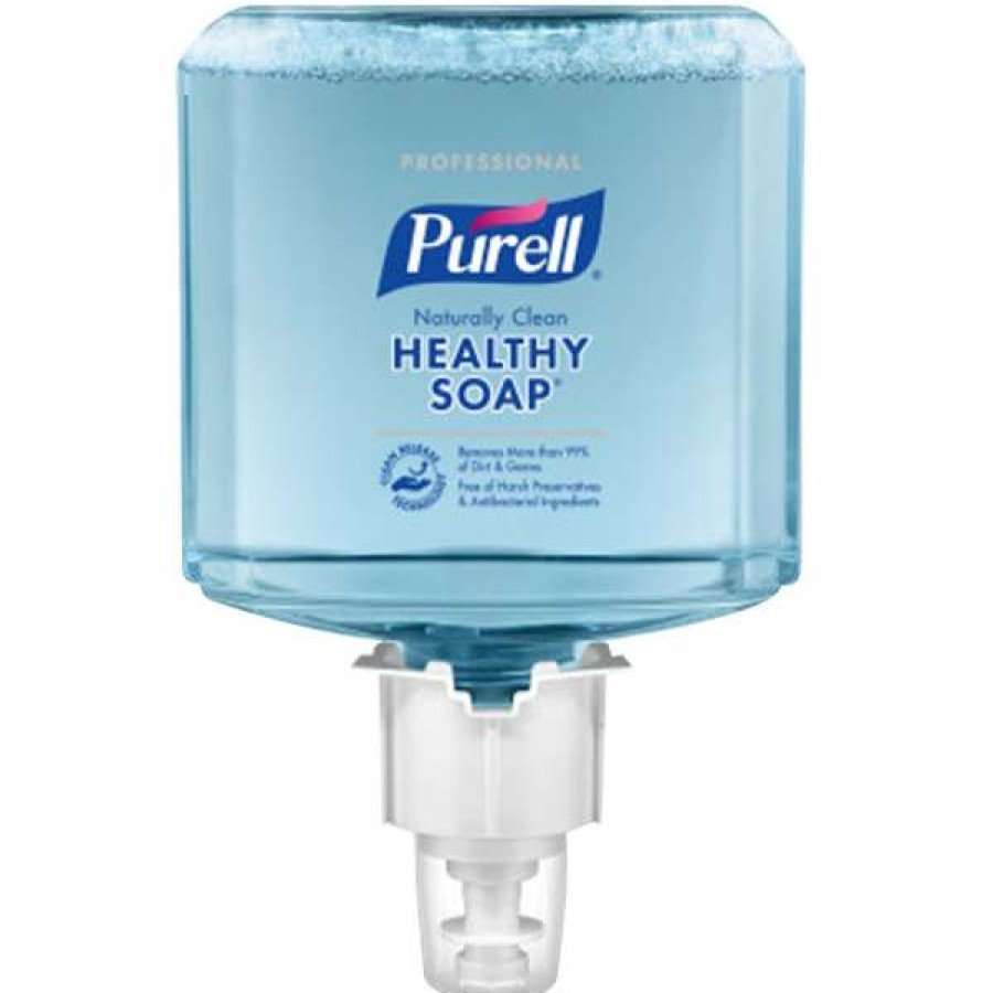 Hand Soap And Sanitizer * | Purell 5071-02 Professional Crt Healthy Soap Es4 1200 Ml Naturally Clean Foam Hand Soap 2/Case