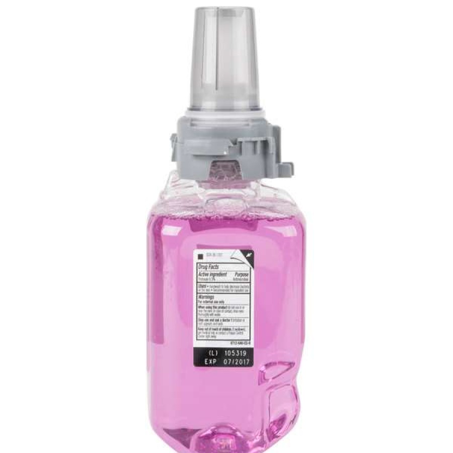 Hand Soap And Sanitizer * | Gojo 8712-04 Adx Plum 700 Ml Foaming Antibacterial Hand Soap 4/Case