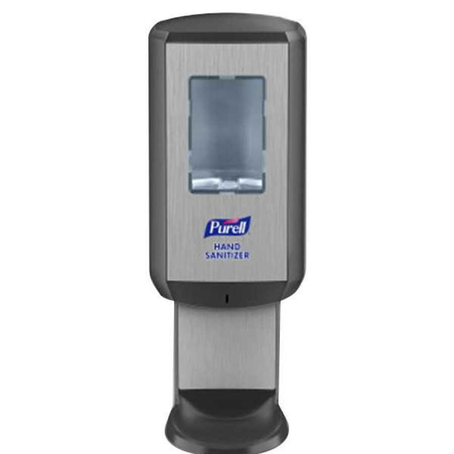 Hand Soap And Sanitizer * | Purell 6524-01 Cs6 1200 Ml Black Automatic Hand Sanitizer Dispenser