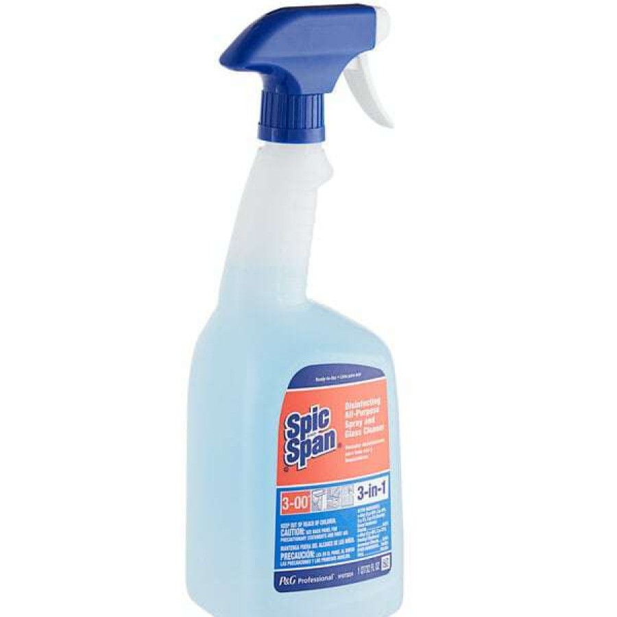 Cleaning Chemicals * | Spic And Span 75353 Disinfecting, All-Purpose, & Glass Cleaner Ready-To-Use Spray 32 Oz.