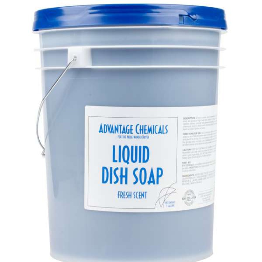 Cleaning Chemicals * | Advantage Chemicals 5 Gallon / 640 Oz. Liquid Dish Soap