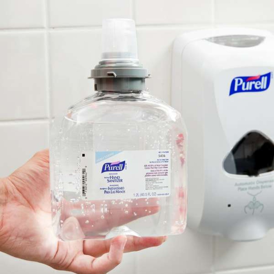 Hand Soap And Sanitizer * | Purell 5456-04 Tfx Advanced 1200 Ml Gel Instant Hand Sanitizer 4/Case