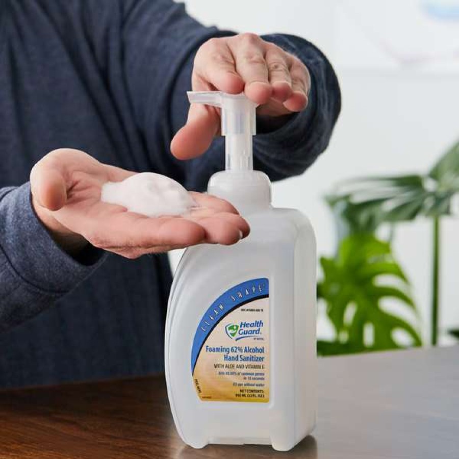 Hand Soap And Sanitizer * | Kutol 68878 Health Guard Foaming Instant Hand Sanitizer (62% Alcohol, 32 Oz) 8/Case