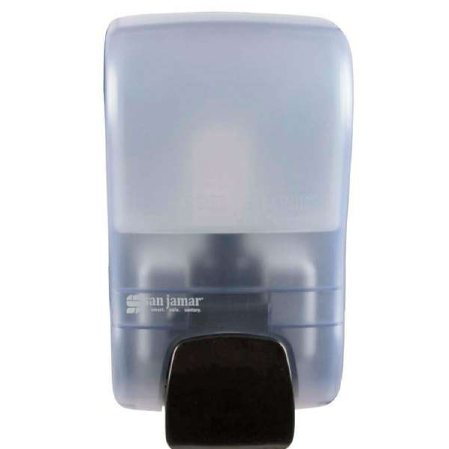 Hand Soap And Sanitizer * | San Jamar S900Tbl Rely Arctic Blue Manual Soap, Sanitizer, And Lotion Dispenser 5 X 4 X 8 1/2