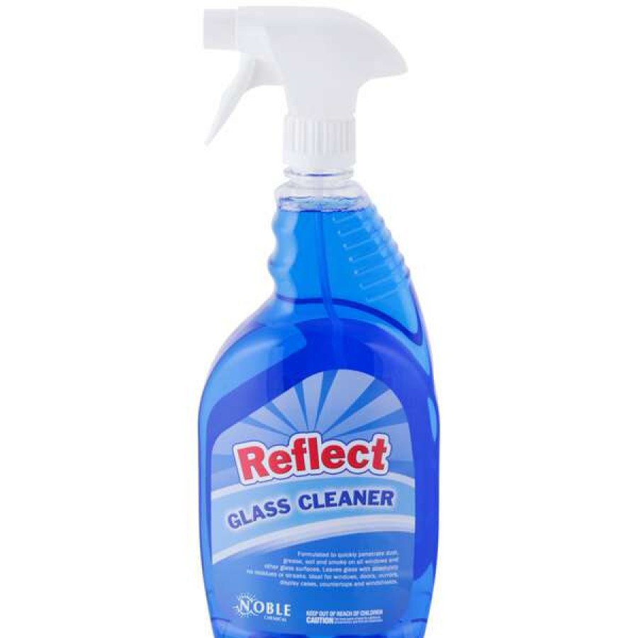 Cleaning Chemicals * | Noble Chemical Reflect 1 Qt. / 32 Oz. Glass / Multi-Surface Spray Cleaner