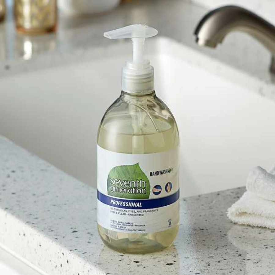 Hand Soap And Sanitizer * | Seventh Generation 44729 Professional 12 Oz. Unscented Hand Soap