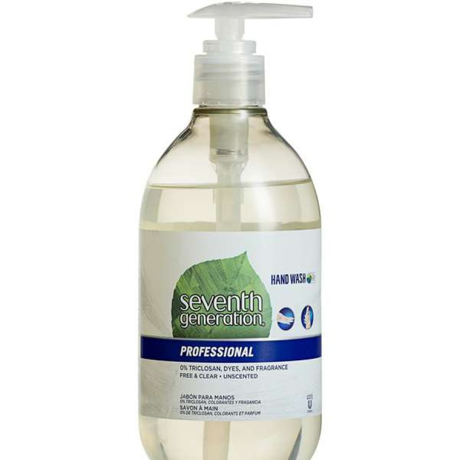 Hand Soap And Sanitizer * | Seventh Generation 44729 Professional 12 Oz. Unscented Hand Soap