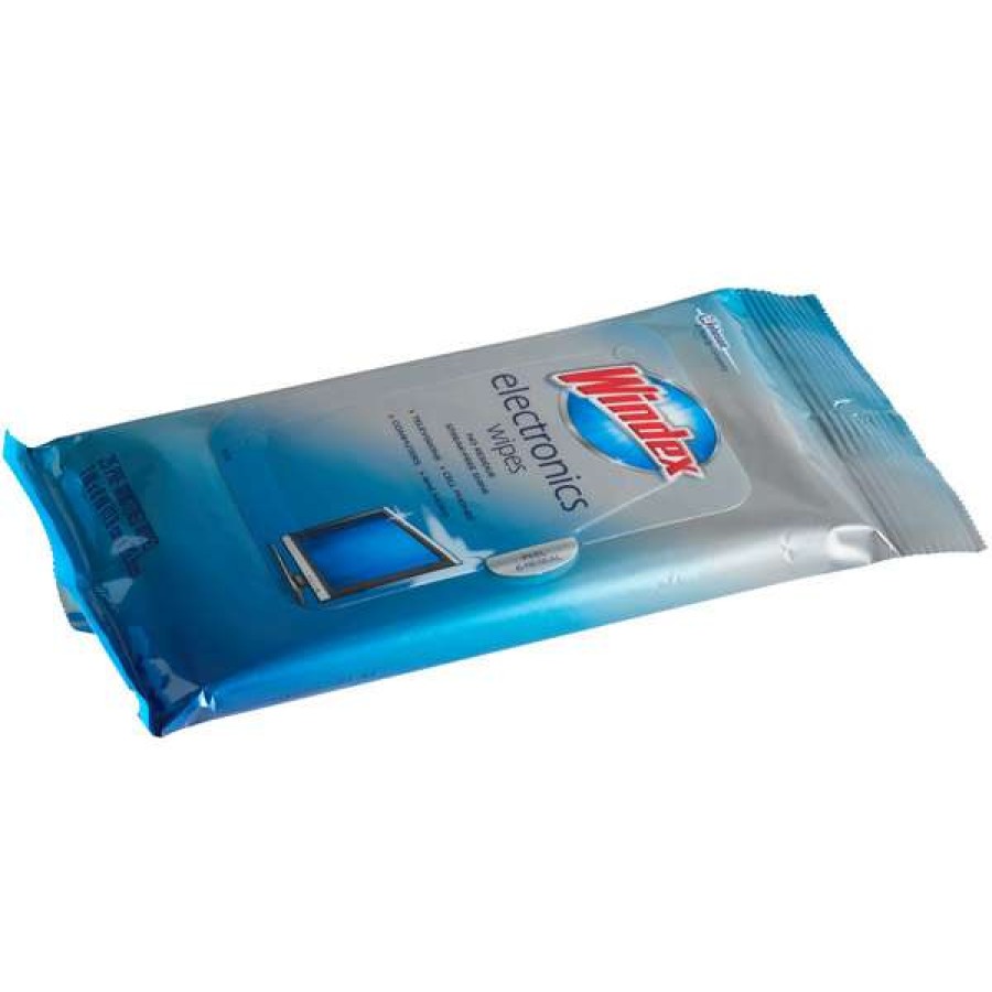 Cleaning Chemicals * | Windex 319248 25-Count Electronics Cleaner Wipes 12/Case