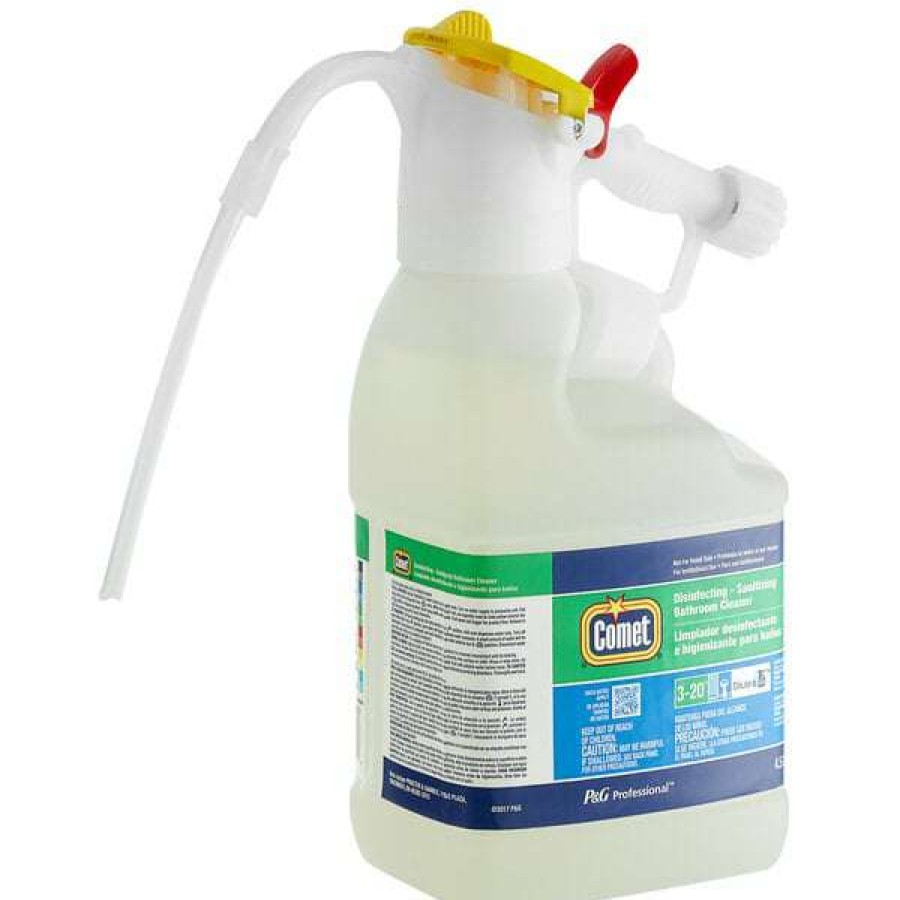 Cleaning Chemicals * | Comet 72002 Dilute2Go Disinfecting / Sanitizing Bathroom Cleaner 4.5 Liter