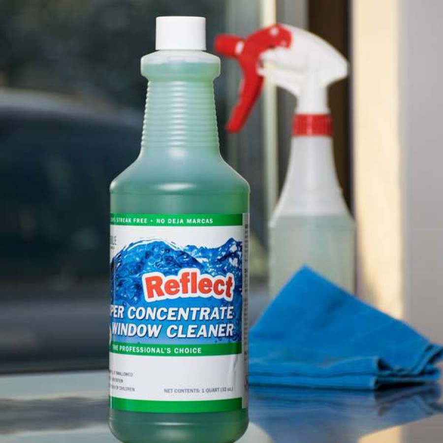 Cleaning Chemicals * | Noble Chemical 1 Qt. / 32 Oz. Reflect Super Concentrate Window Cleaner