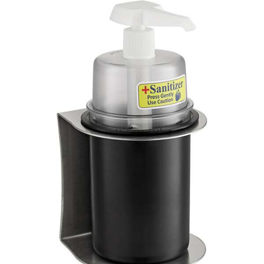 Hand Soap And Sanitizer * | Steril-Sil Chs-1-Pcblack-Dchp 30 Oz. Black Refillable Hand Soap / Sanitizer Dispenser