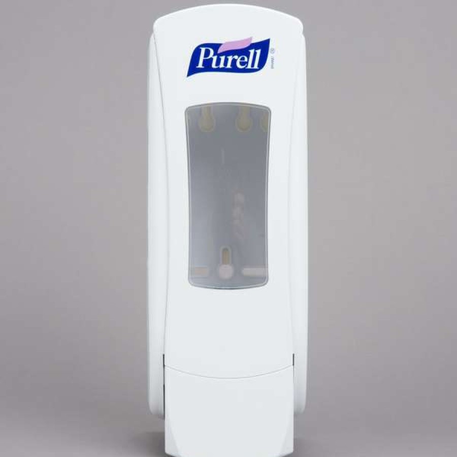 Hand Soap And Sanitizer * | Purell 8820-06 Adx-12 1200 Ml White Manual Hand Sanitizer Dispenser