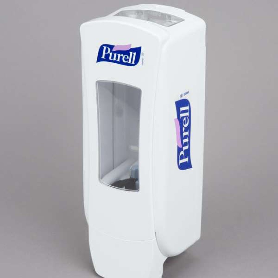 Hand Soap And Sanitizer * | Purell 8820-06 Adx-12 1200 Ml White Manual Hand Sanitizer Dispenser