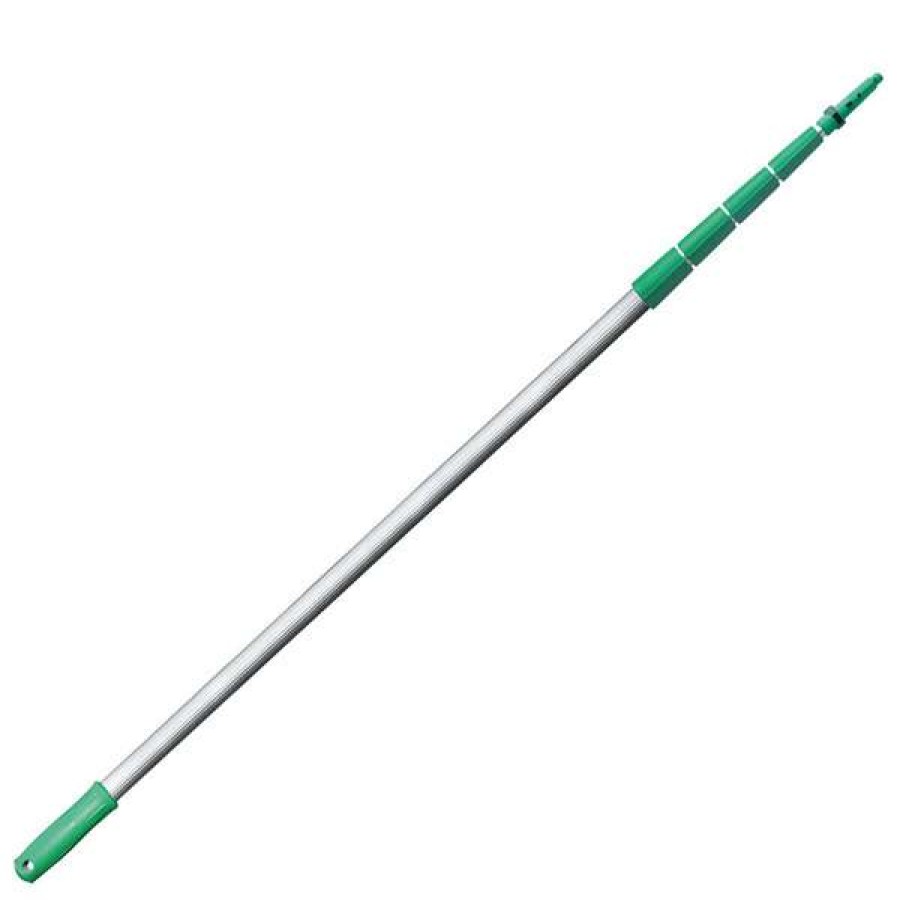 Cleaning Tools & Supplies * | Unger Unger Tz370 Teleplus 2-Section Telescopic Pole With Ergotec Locking Cone 12