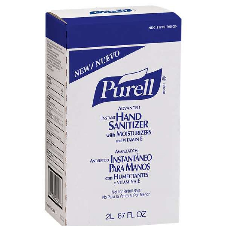 Hand Soap And Sanitizer * | Purell 2256-04 Nxt Advanced 2000 Ml Gel Instant Hand Sanitizer 4/Case