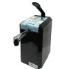 Hand Soap And Sanitizer * | Nemco 10950-1 Hygenie 2400 Ml Black Hands-Free Manual Hand Sanitizer Dispenser