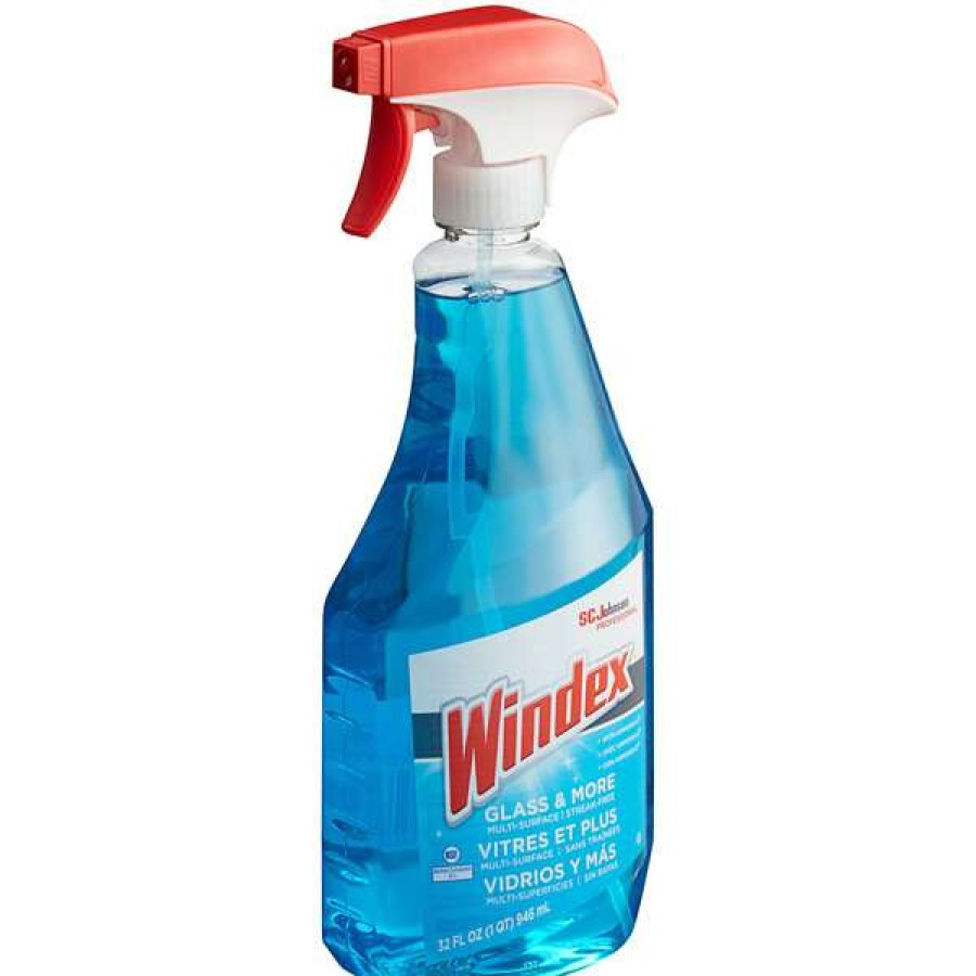 Cleaning Chemicals * | Sc Johnson Windex 322338 Ammonia-D 32 Oz. Glass And Multi-Surface Spray Cleaner