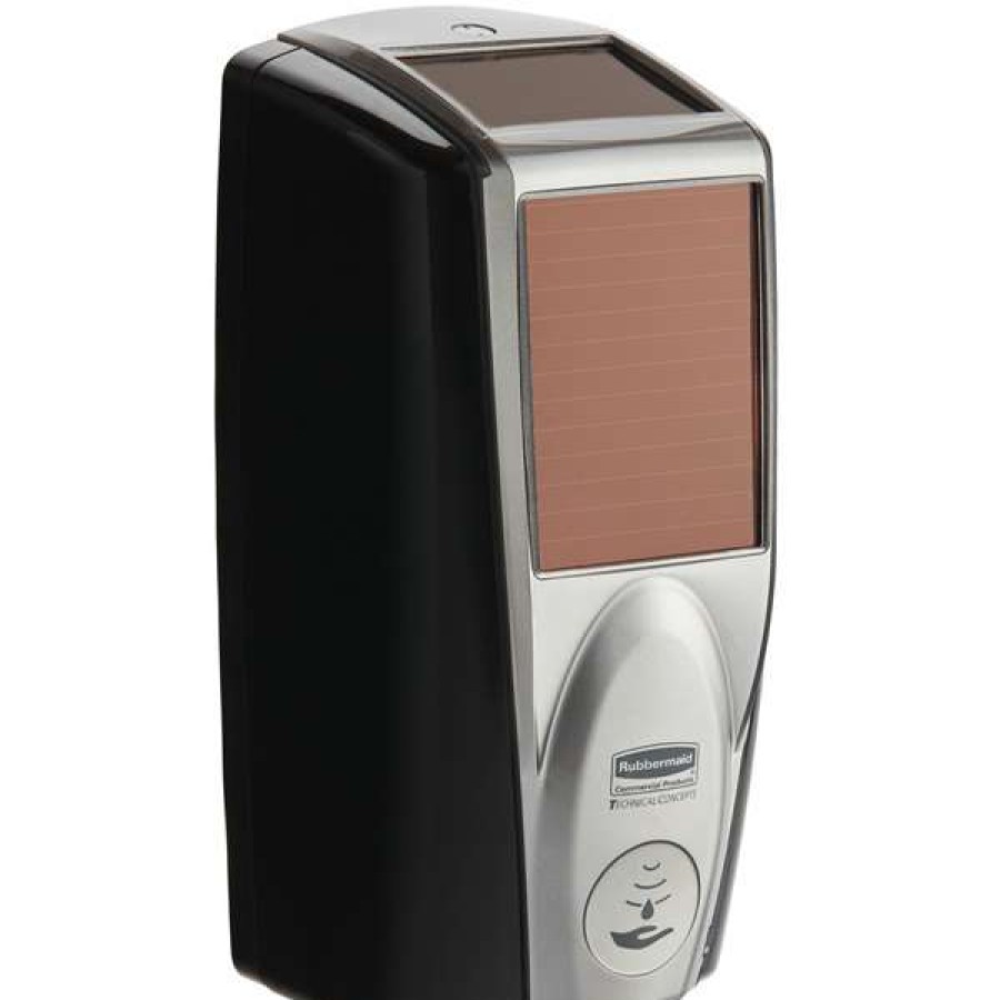 Hand Soap And Sanitizer * | Rubbermaid 1980827 Lumecel 1100 Ml Black / Grey Pearl Automatic Hands Free Soap Dispenser