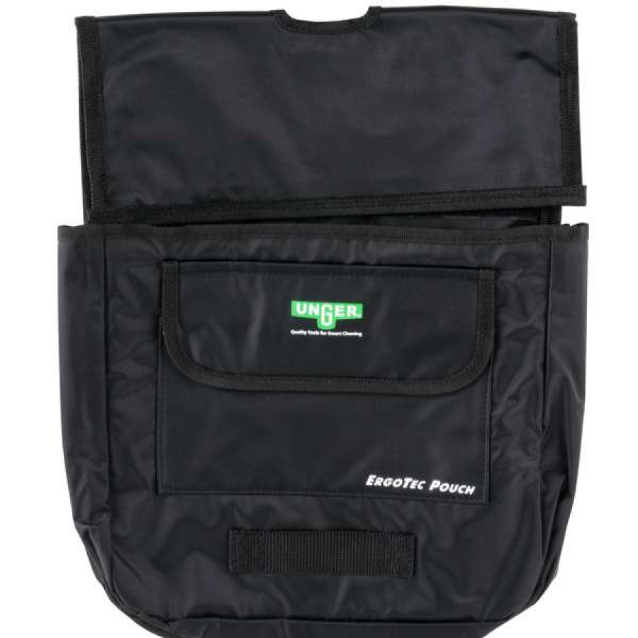 Cleaning Tools & Supplies * | Unger Unger Bspou Ergotec 14 1/2 X 12 Black 3-Compartment Pouch