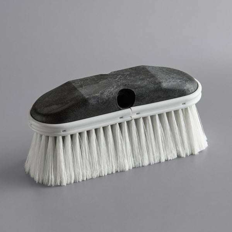 Cleaning Tools & Supplies * | Carlisle 36120902 Flo Thru 9 Flagged Acid Wash Vehicle Brush