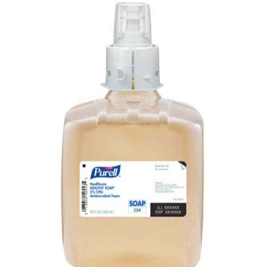 Hand Soap And Sanitizer * | Purell 5181-03 Healthy Soap Healthcare Cs4 1250 Ml Antimicrobial Chg Foam Handwash 3/Case