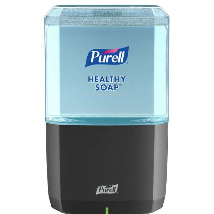 Hand Soap And Sanitizer * | Purell Purell 6434-01 Healthy Soap Es6 1200 Ml Black Automatic Hand Soap Dispenser