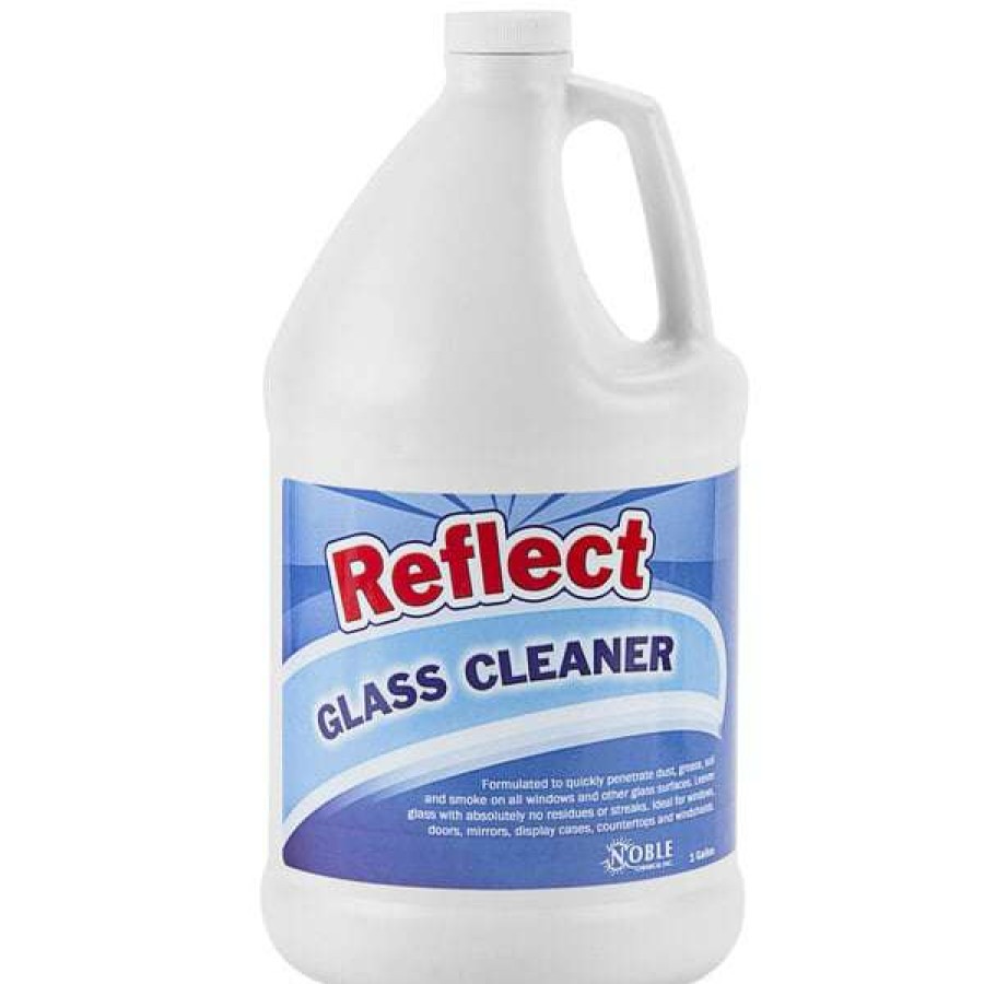 Cleaning Chemicals * | Noble Chemical Reflect 1 Gallon / 128 Oz. Glass / Multi-Surface Spray Cleaner