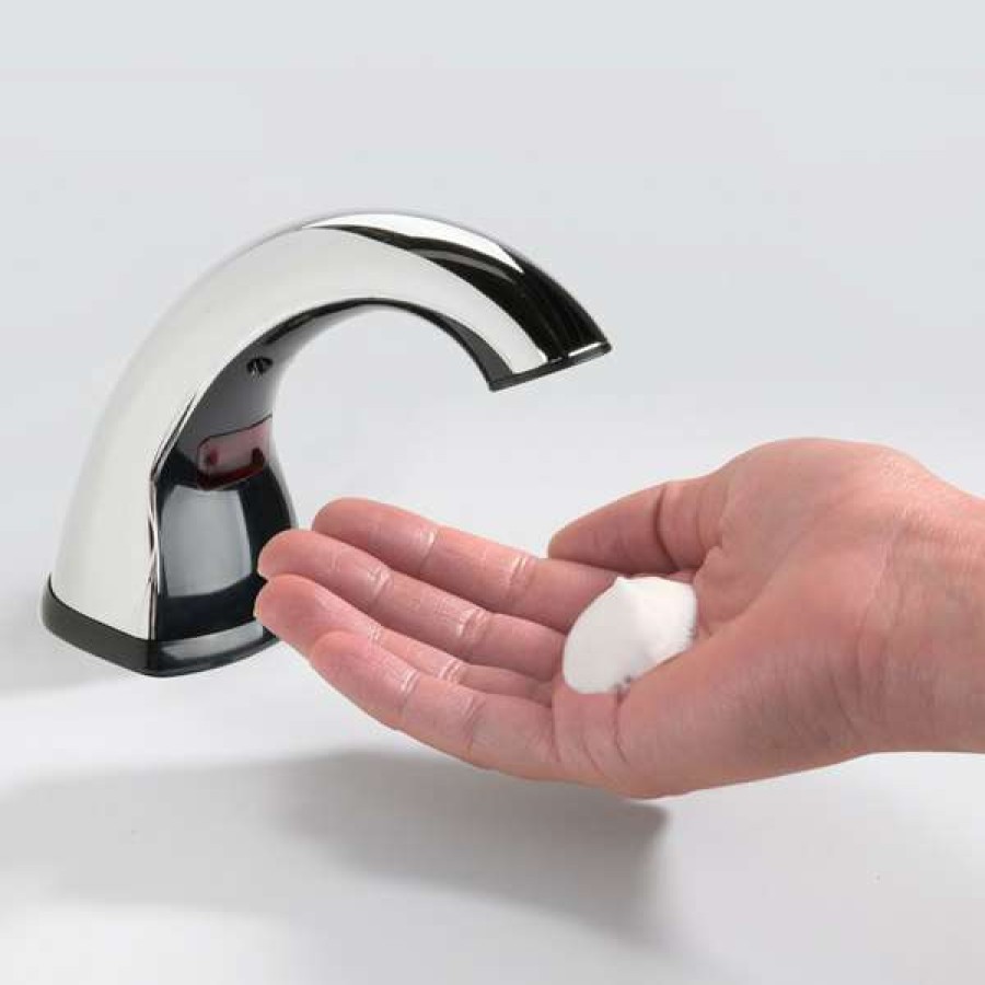 Hand Soap And Sanitizer * | Gojo 8520-01 Cxi Chrome Counter Mount Touchless Hand Soap Dispenser