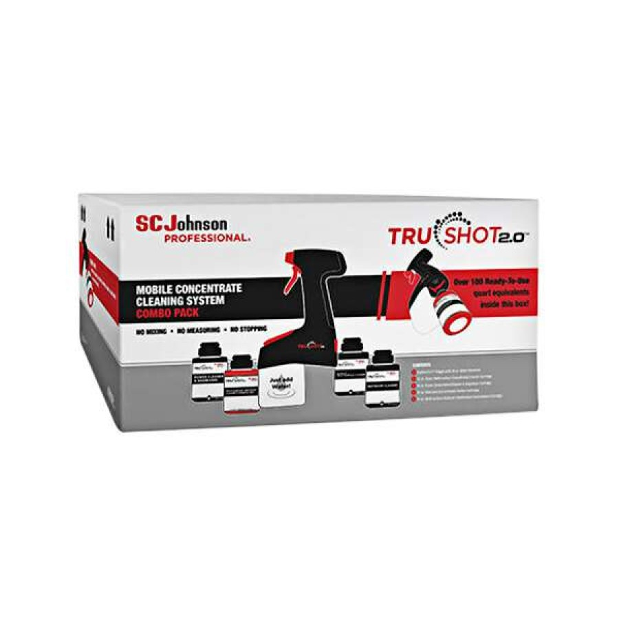 Cleaning Chemicals * | Sc Johnson Professional Trushot 2.0 323564 Starter Pack