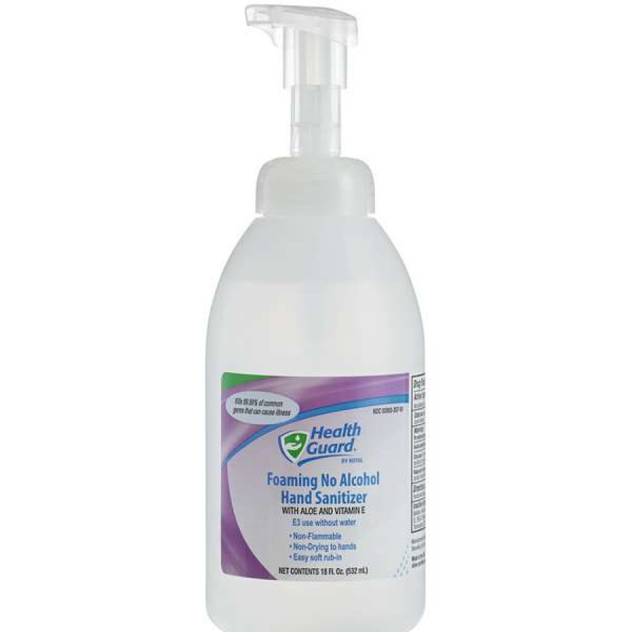 Hand Soap And Sanitizer * | Kutol 68291 Health Guard 18 Oz. Foaming Light Linen No Alcohol Instant Hand Sanitizer 6/Case