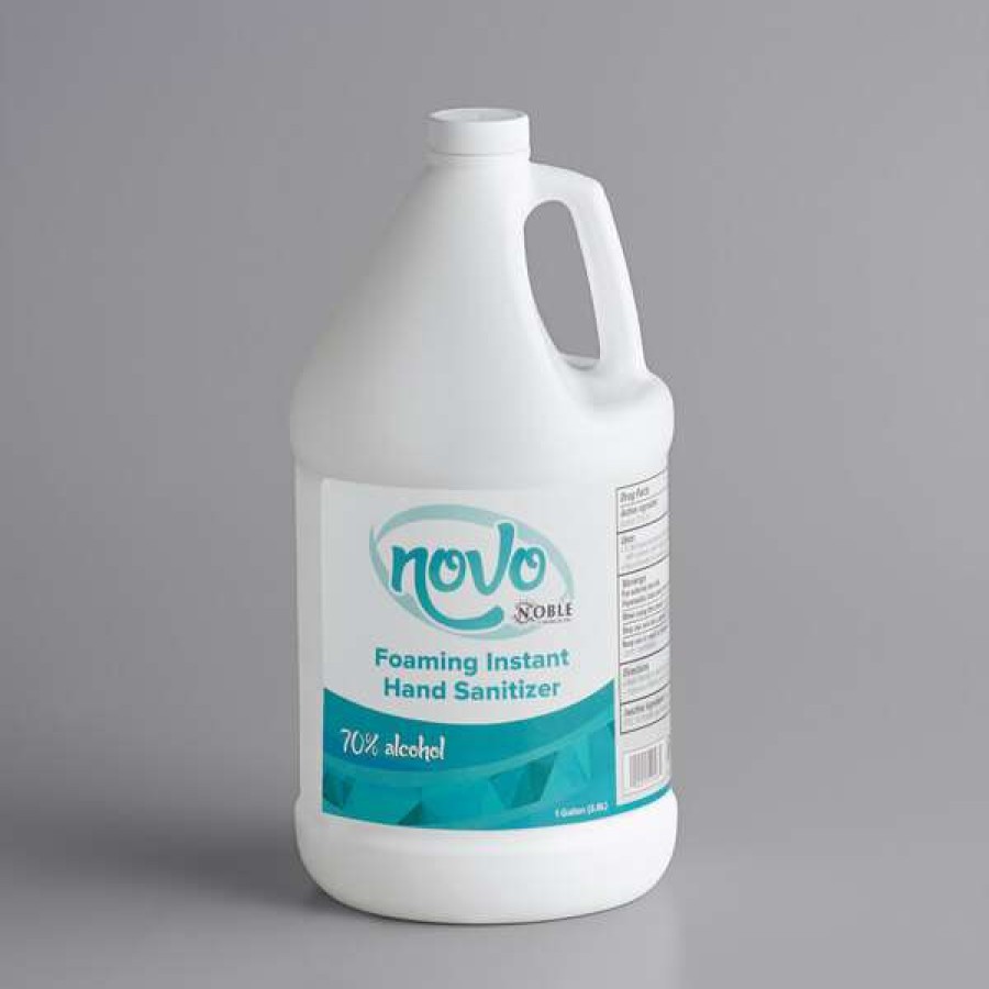 Hand Soap And Sanitizer * | Novo By Noble Chemical Noble Chemical Novo 1 Gallon / 128 Oz. Foaming Alcohol Based Instant Hand Sanitizer