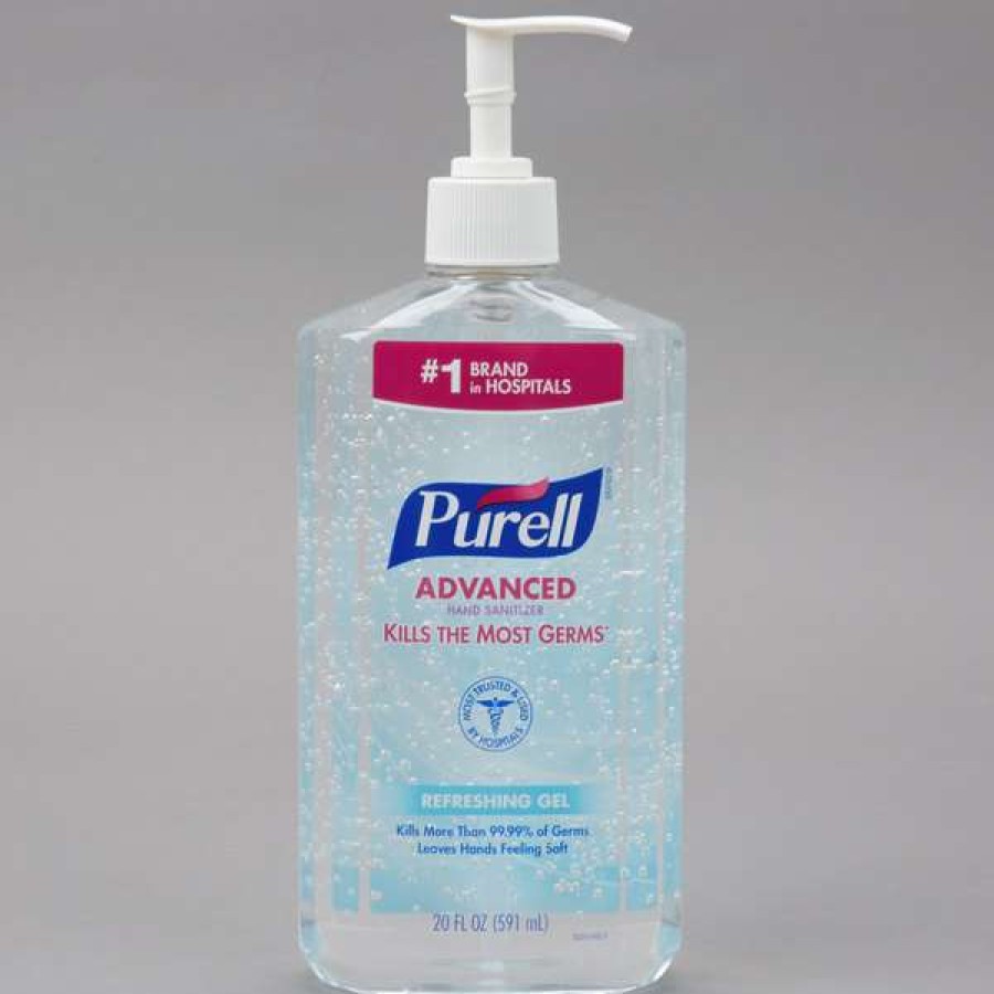 Hand Soap And Sanitizer * | Purell 3023-12 Advanced 20 Oz. Gel Instant Hand Sanitizer