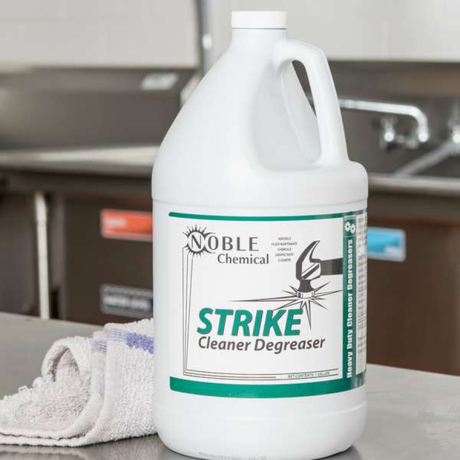 Cleaning Chemicals * | Noble Chemical 1 Gallon / 128 Oz. Strike All Purpose Cleaner Degreaser 4/Case