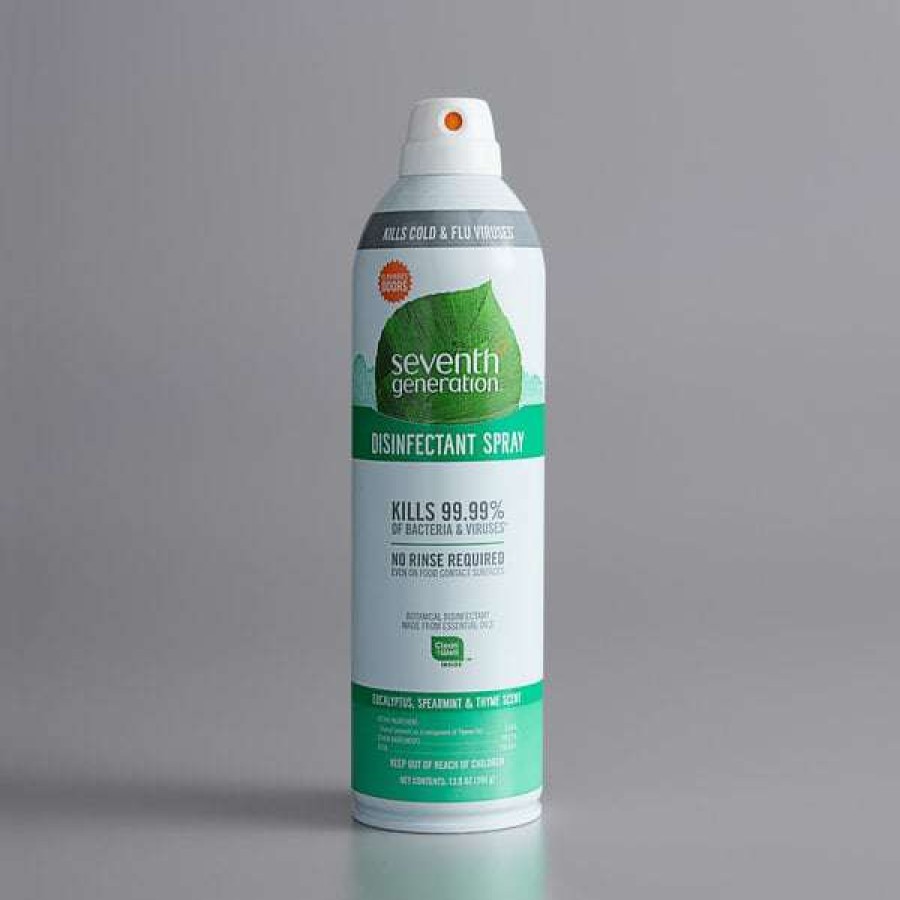 Cleaning Chemicals * | Seventh Generation 22981 13.9 Oz. Eucalyptus, Spearmint, And Thyme Disinfectant Spray 8/Case