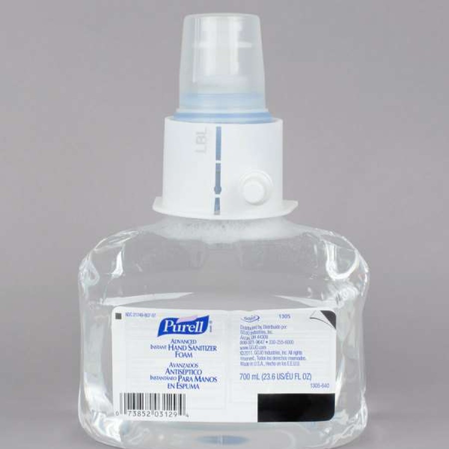 Hand Soap And Sanitizer * | Purell 1305-03 Ltx Advanced 700 Ml Foaming Instant Hand Sanitizer 3/Case