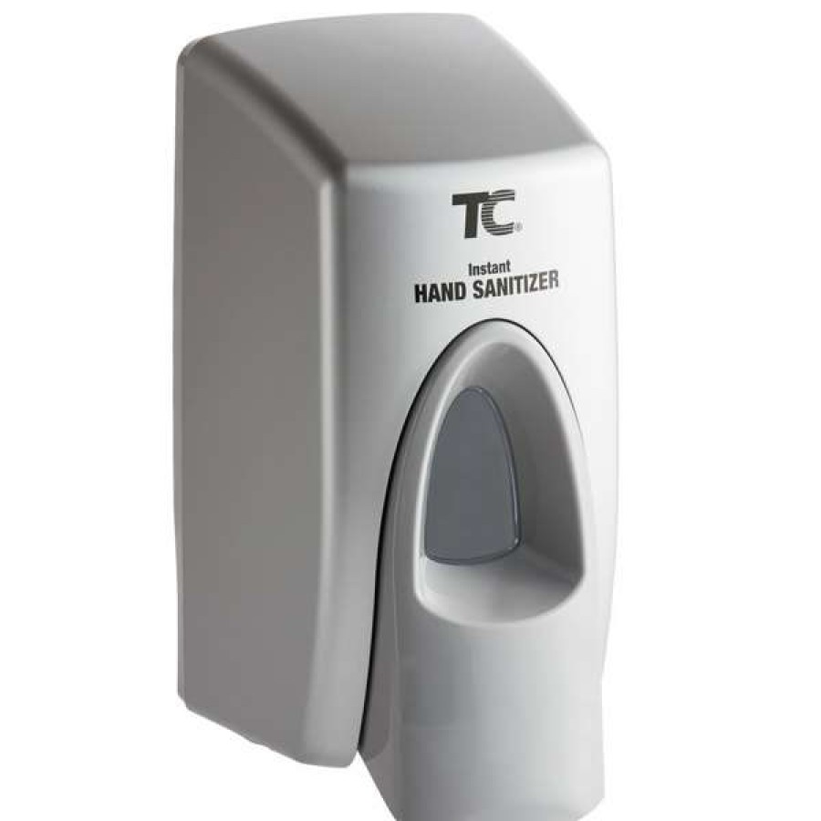 Hand Soap And Sanitizer * | Rubbermaid Fg750176 400 Ml Metallic Gray Manual Spray Soap Dispenser