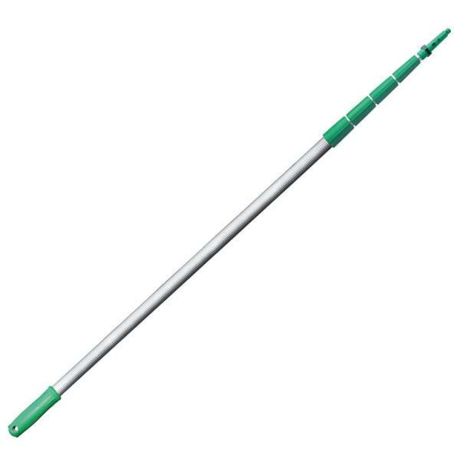 Cleaning Tools & Supplies * | Unger Unger Tf900 Teleplus 5-Section Telescopic Pole With Ergotec Locking Cone 30