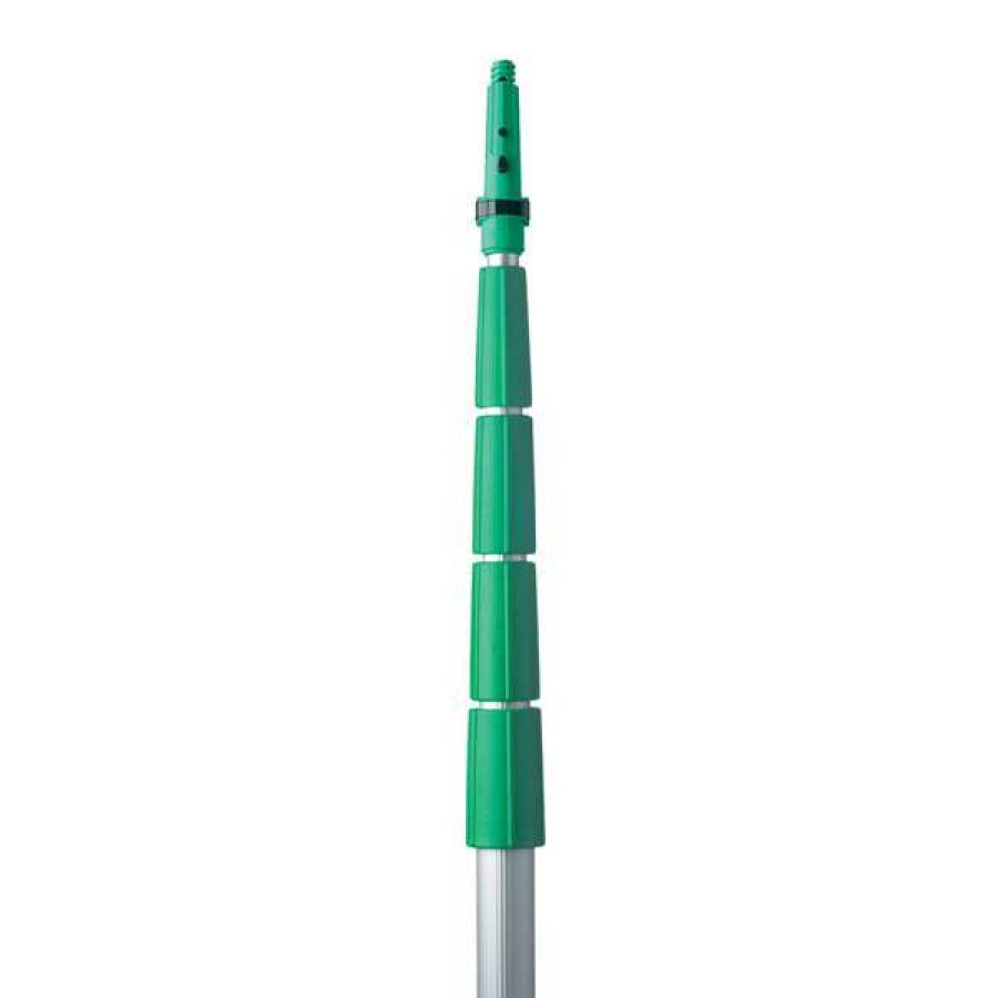 Cleaning Tools & Supplies * | Unger Unger Tf900 Teleplus 5-Section Telescopic Pole With Ergotec Locking Cone 30