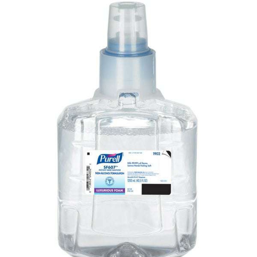 Hand Soap And Sanitizer * | Purell 1902-02 Ltx Sf607 1200 Ml Foaming Instant Hand Sanitizer 2/Case