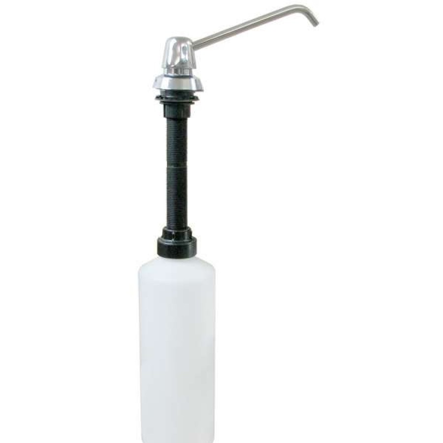 Hand Soap And Sanitizer * | Bobrick B-8226 Deck Mounted 34 Oz. Liquid Soap Dispenser