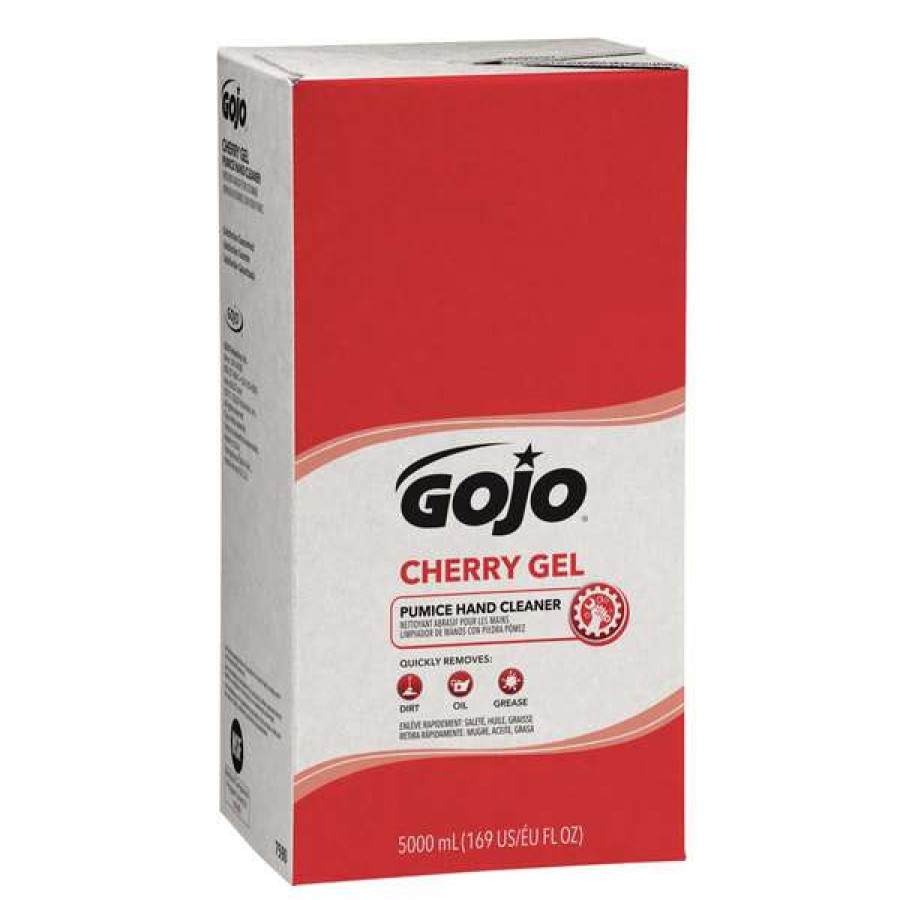 Hand Soap And Sanitizer * | Gojo 7590-02 Tdx 5000 Ml Cherry Gel Pumice Hand Cleaner