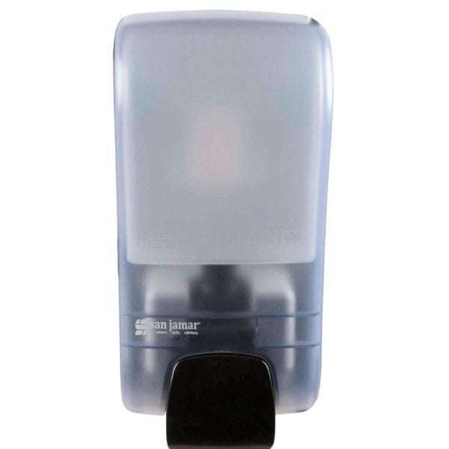 Hand Soap And Sanitizer * | San Jamar S1300Tbl Rely Arctic Blue Manual Soap, Sanitizer, And Lotion Dispenser 5 X 4 X 10