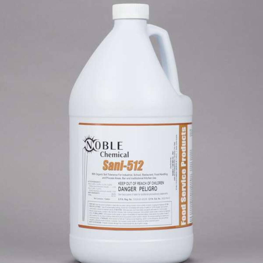 Cleaning Chemicals * | Noble Chemical Sani-512 1 Gallon / 128 Oz. Sanitizer / Disinfectant