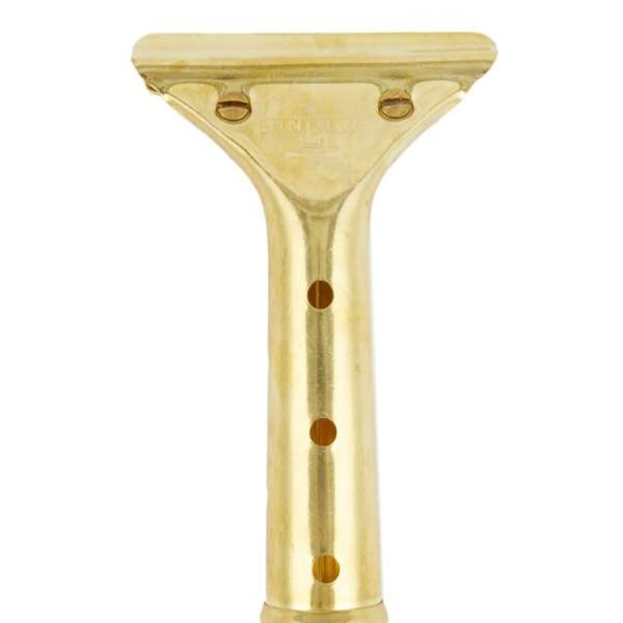 Cleaning Tools & Supplies * | Unger Unger Gs000 Goldenclip Brass Squeegee Handle