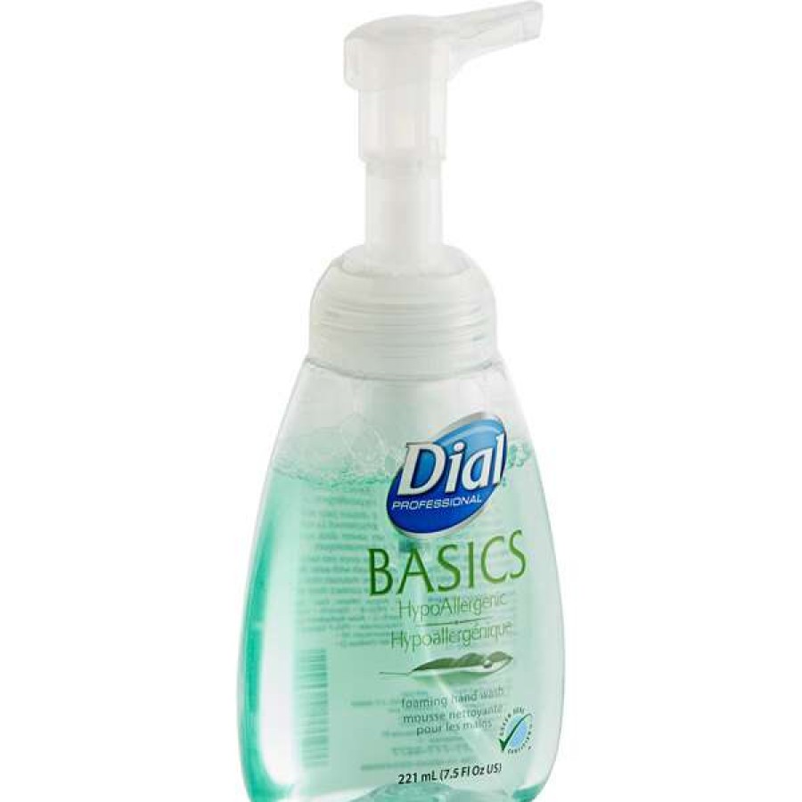 Hand Soap And Sanitizer * | Dial Dial Dia06042 Professional Basics 7.5 Oz. Hypoallergenic Foaming Hand Wash